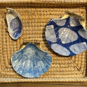 Decoupaged shells